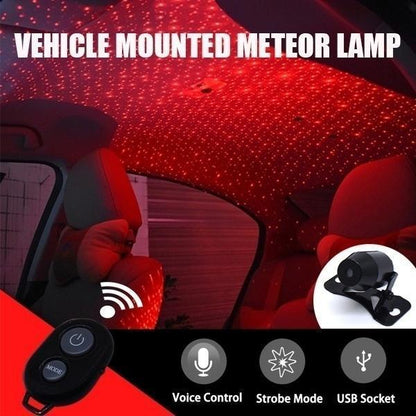 Colorful Night Sky Car Interior Light