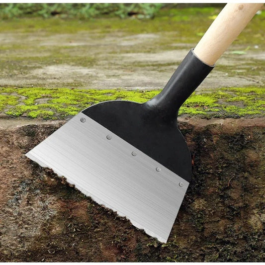 Heavy Duty Metal Garden Scoop Shovel - Fesara