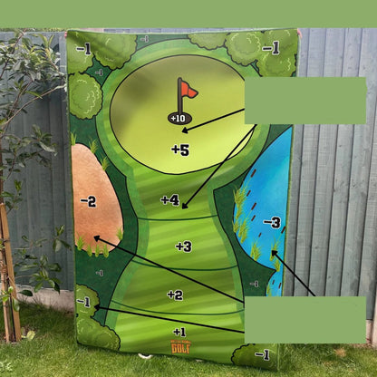 Portable Mini Golf Course Set for Home & Outdoor Use