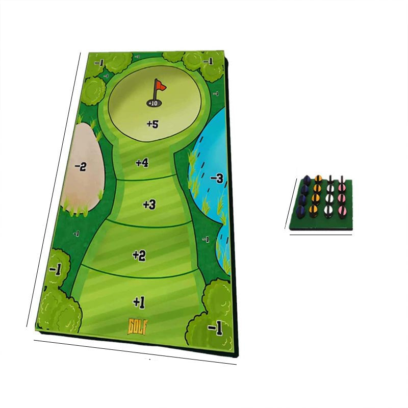 Portable Mini Golf Course Set for Home & Outdoor Use