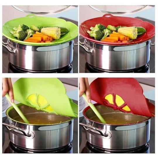 Colorful Floral Silicone Spill Proof Lid