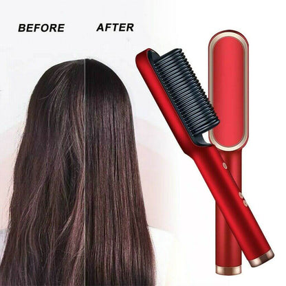 Easy Glide Ceramic Hair Straightening Brush