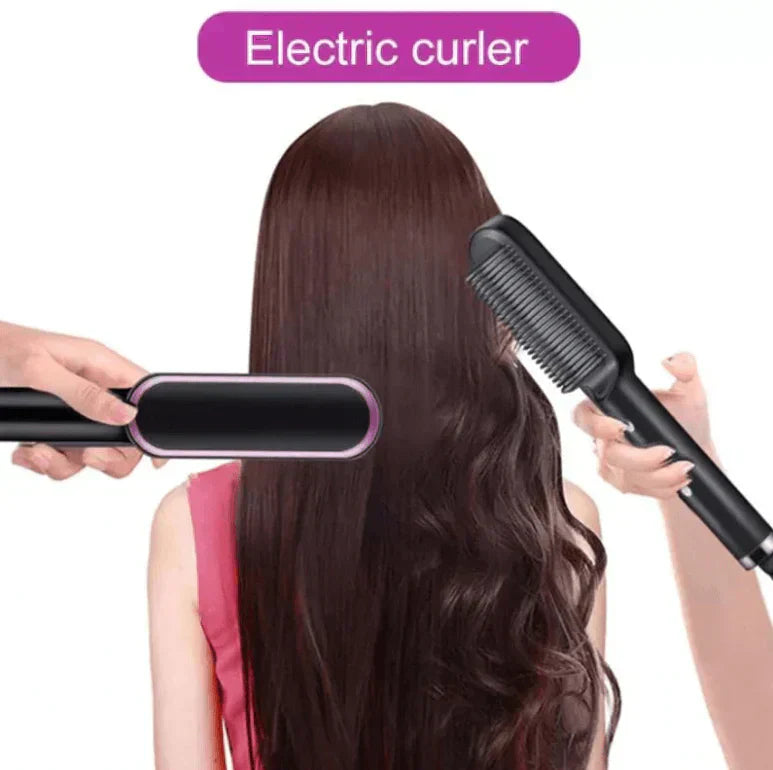 Easy Glide Ceramic Hair Straightening Brush