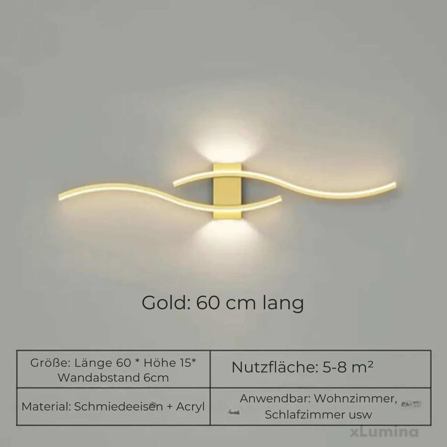 Modern LED Wall Strip Light - Fesara