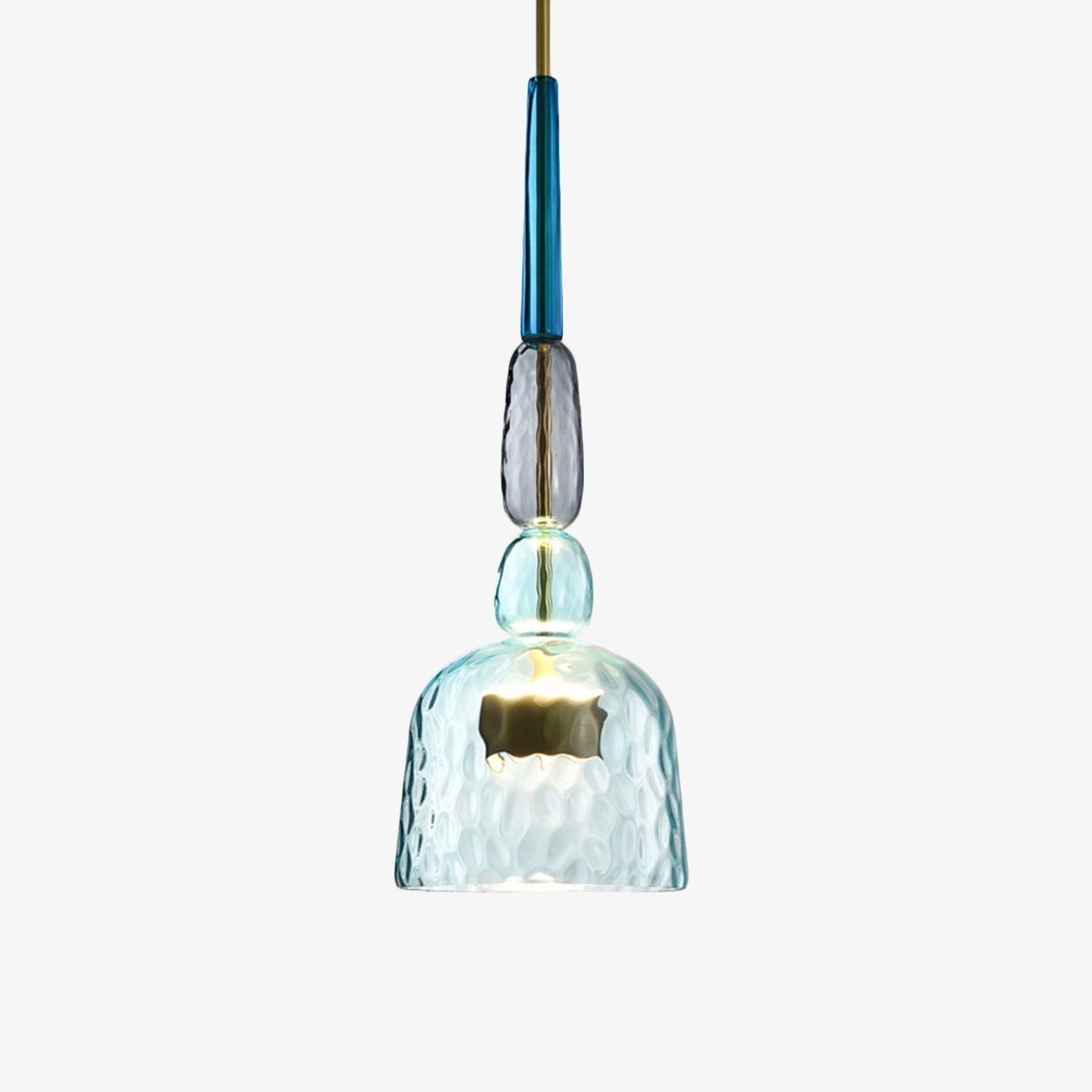 Vibrant Colourful Overhead Lamp - Sofia - Fesara
