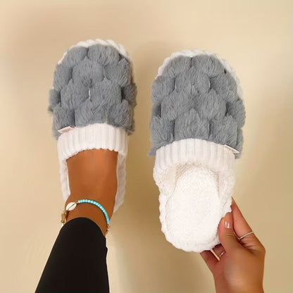Stylish Fuzzy Slippers for Women - Slippers - Wild Eye Vision