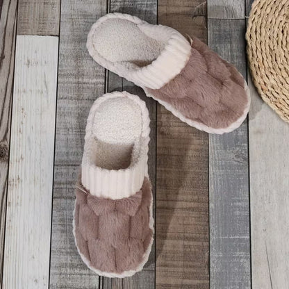 Stylish Fuzzy Slippers for Women - Slippers - Wild Eye Vision