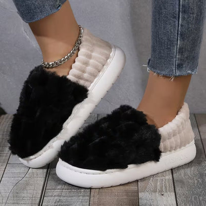 Stylish Fuzzy Slippers for Women - Slippers - Wild Eye Vision
