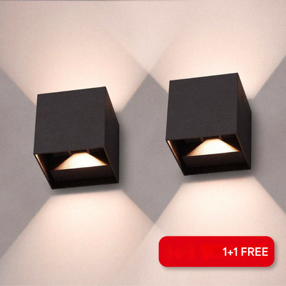 Modern LED Cube Wall Light - Fesara