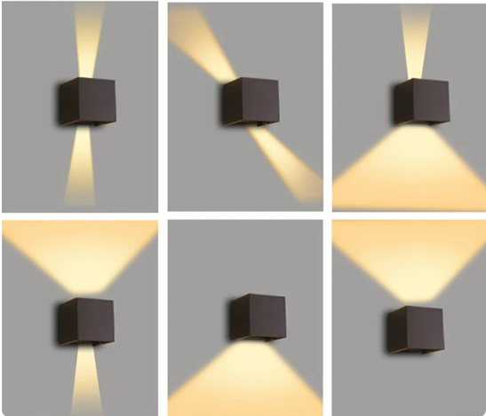 Modern LED Cube Wall Light