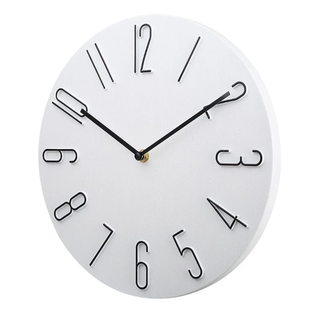Quiet Contemporary Quartz Wall Clock