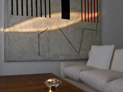 Beautiful Crystal Globe Lamp