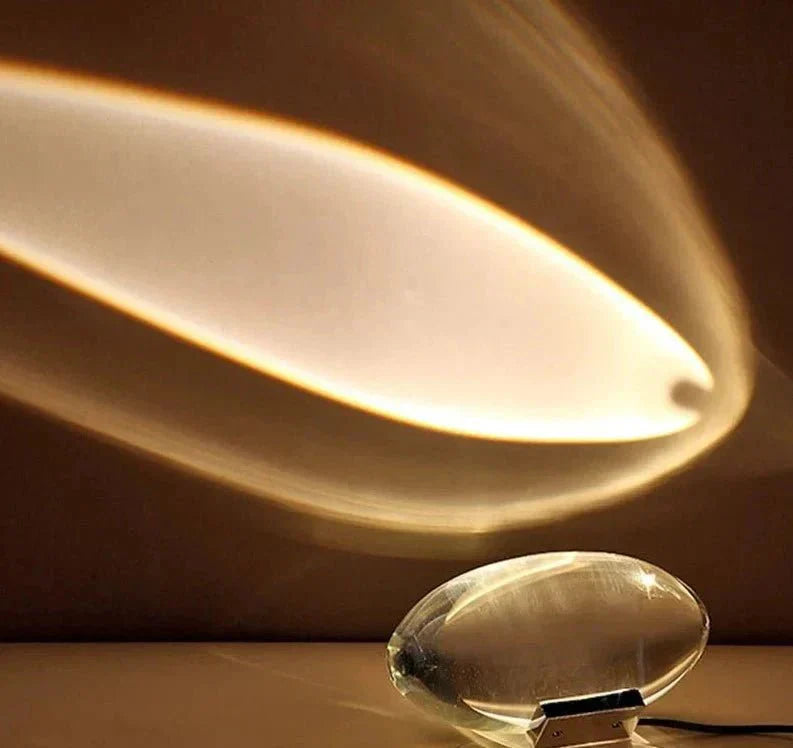Beautiful Crystal Globe Lamp