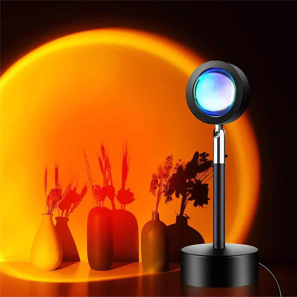 Colorful Globe Table Lamp with 4 Light Modes