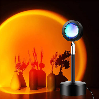 Colorful Globe Table Lamp with 4 Light Modes