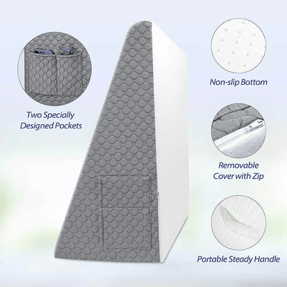 Contour Support Pillow for Back Pain and Sleeping Comfort