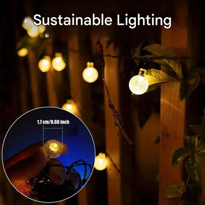 Eco Friendly Solar Powered String Lamp