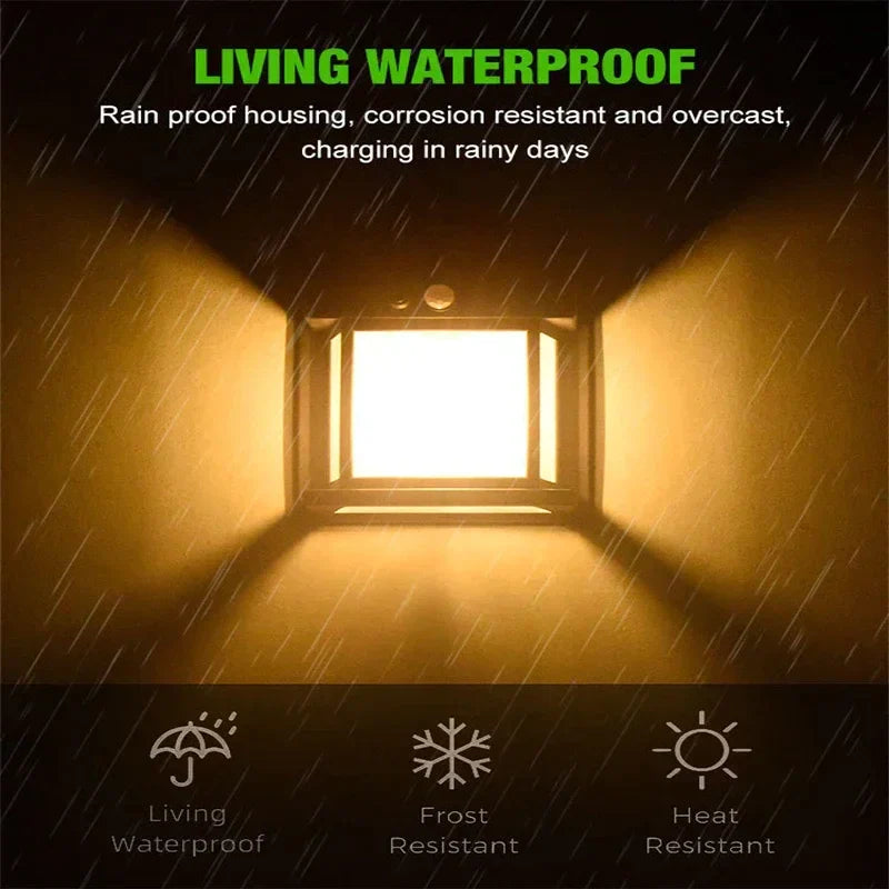 Eco Friendly Outdoor Solar Wall Light