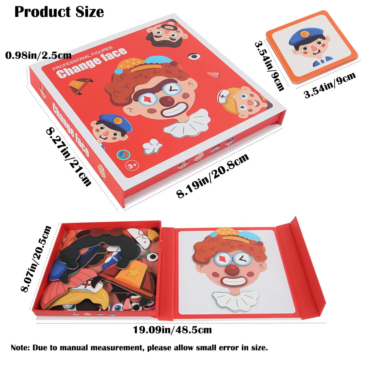 Fun Kids Face Emotion Learning Puzzle Toy