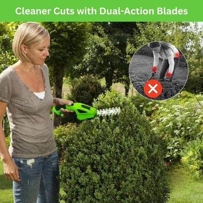 SwiftCut 2 - in - 1 Hedge Trimmer - Hedge Trimmer - Wild Eye Vision