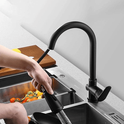 Sleek Pull-Out Kitchen Faucet with Smart Touch Control