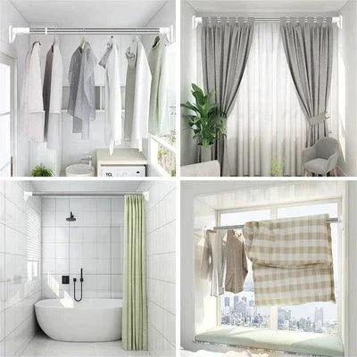Easy Fit Instant Drill-Free Curtain Rod