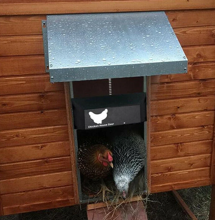 Automatic Chicken Coop Door Opener with Timer and Sensor