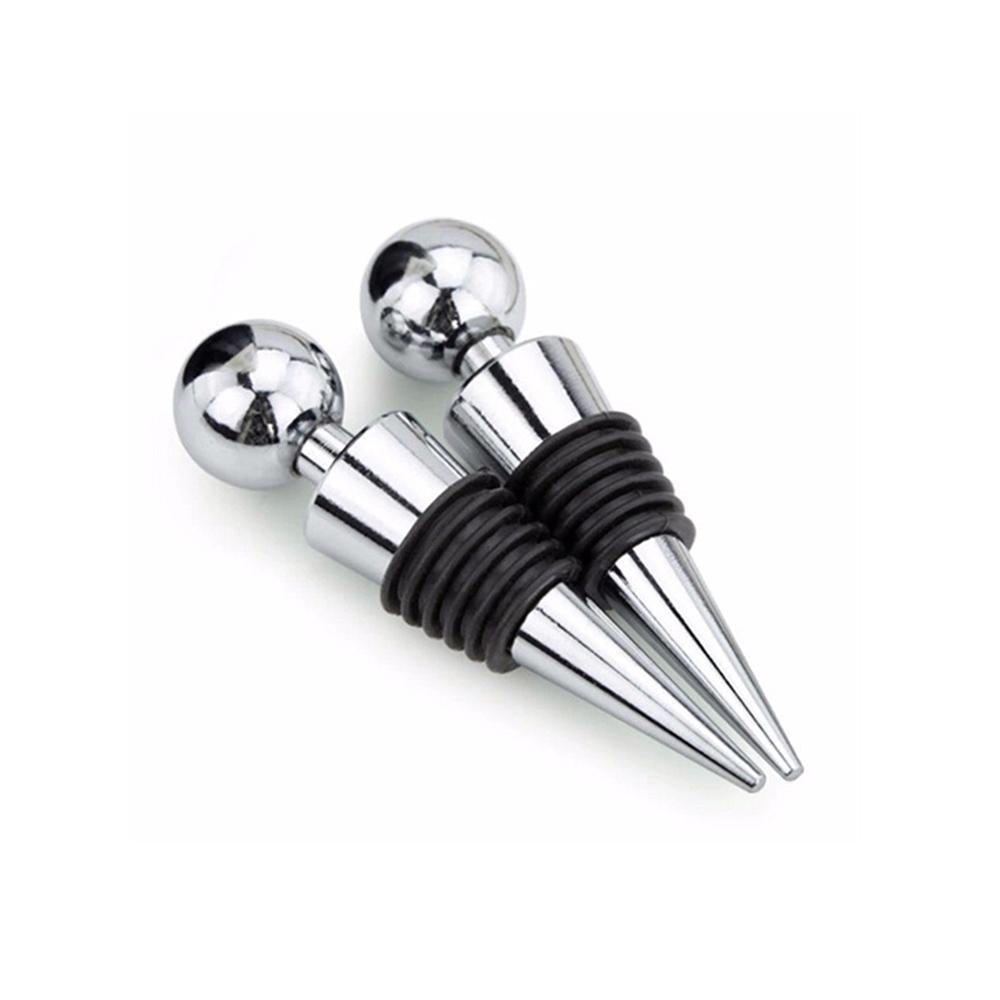 Premium Wine Bottle Stopper Stainless Steel Sealer