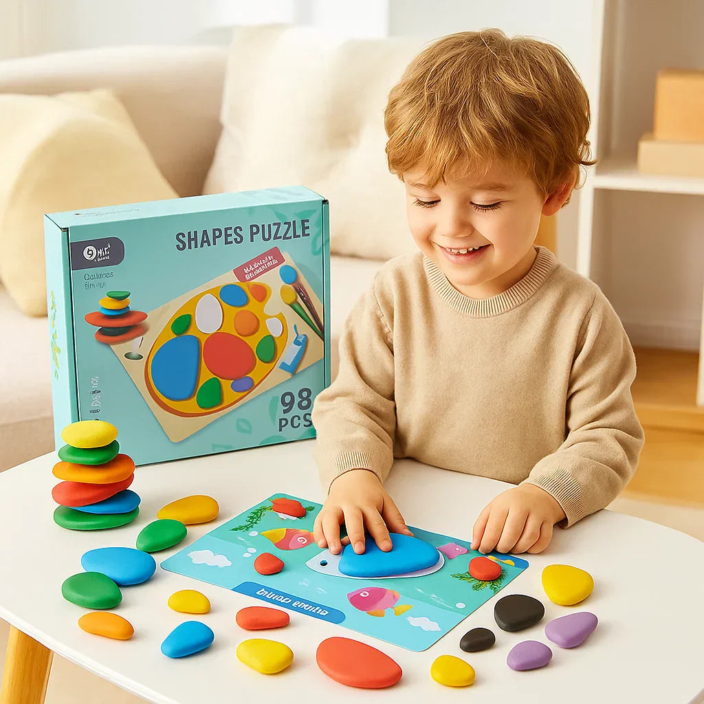 Learning Montessori Puzzle Set for Kids