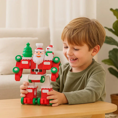 Interactive Christmas Train and Robot Set