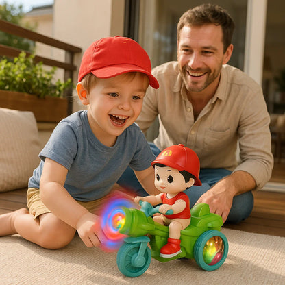 Fun Kids Foldable Stunt Scooter Toy