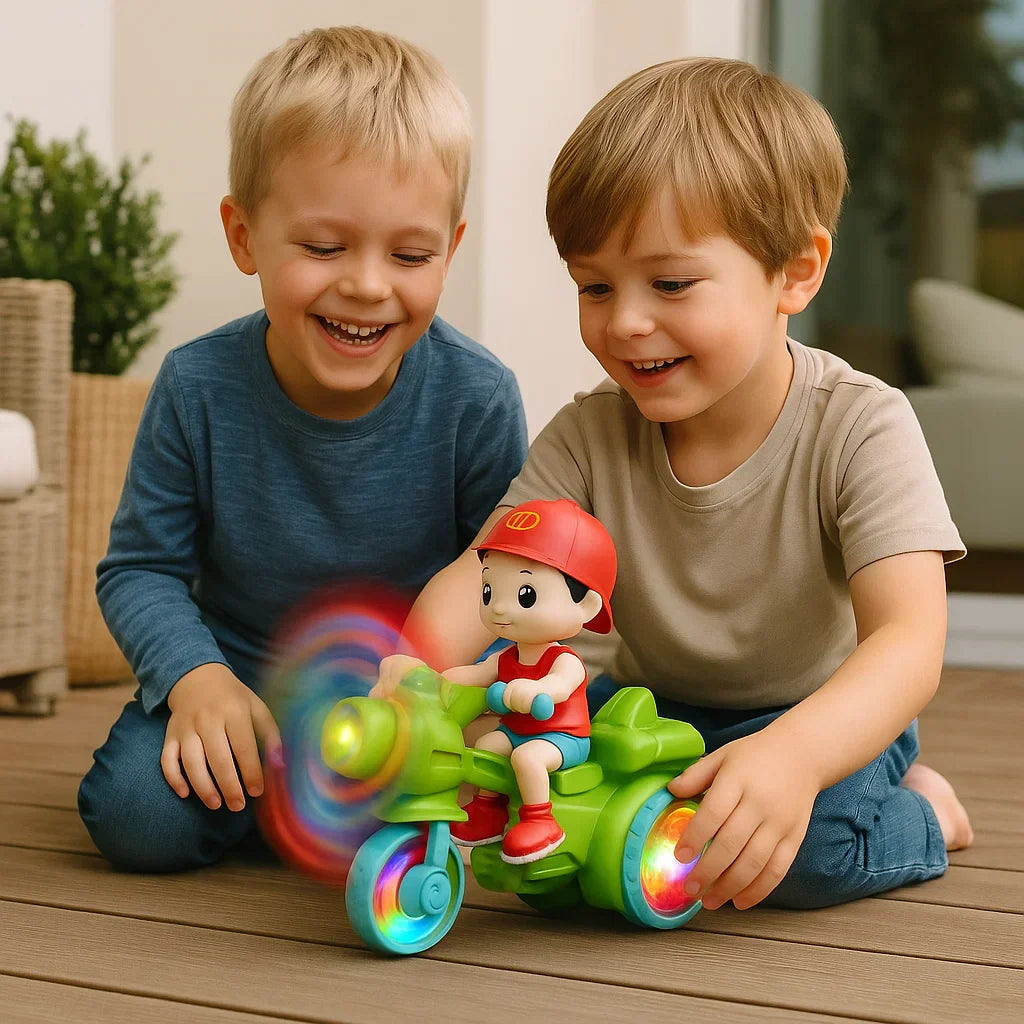 Fun Kids Foldable Stunt Scooter Toy