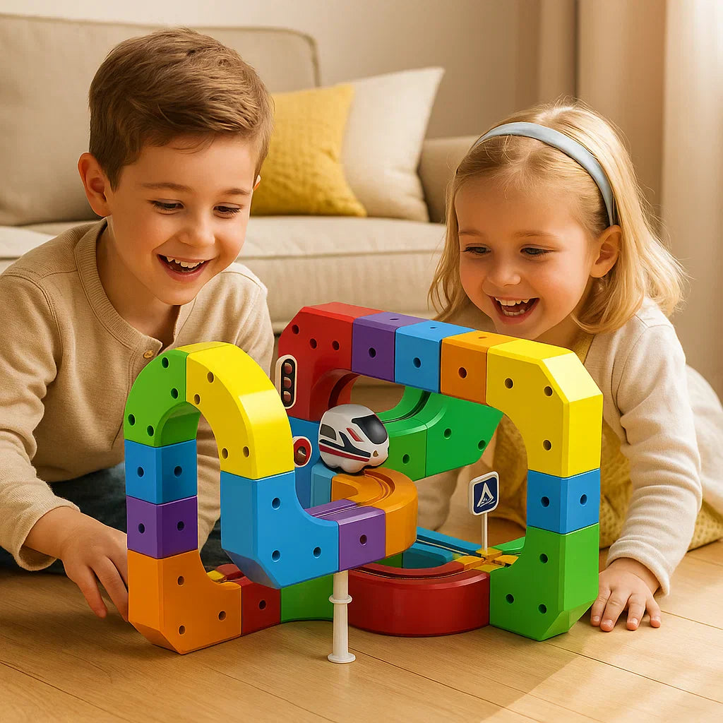 Colorful Fun Kids Puzzle Cube Toy
