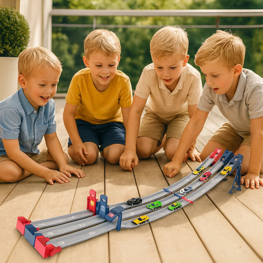 Fun Kids Racing Car Track Set