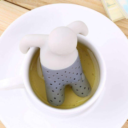 Fun Mr. Teapot Silicone Tea Strainer Infuser