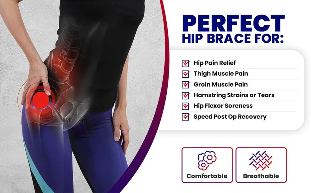 Supportive Hip Brace Protector