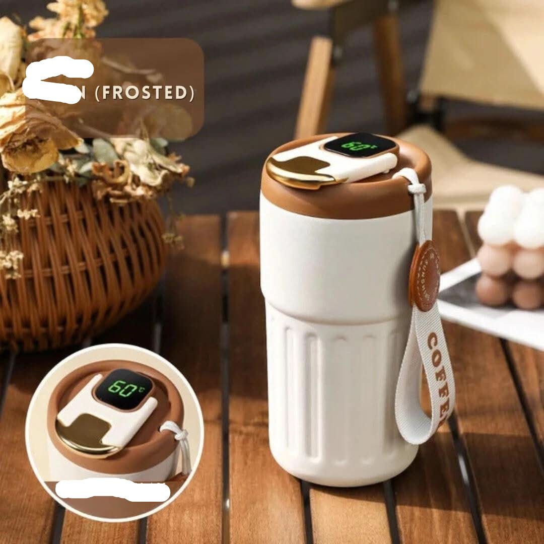Digital Temperature Control Thermos Flask - Fesara