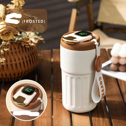 Digital Temperature Control Thermos Flask - Fesara