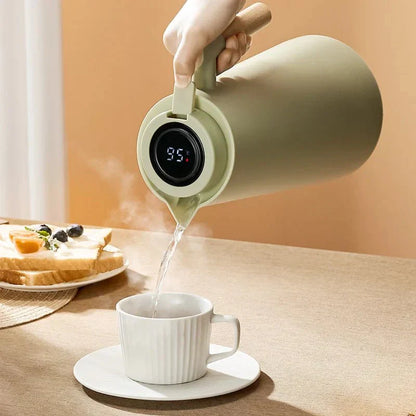 Intelligent Thermal Coffee Jug with Digital Screen - Fesara