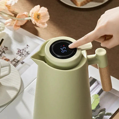 Intelligent Thermal Coffee Jug with Digital Screen