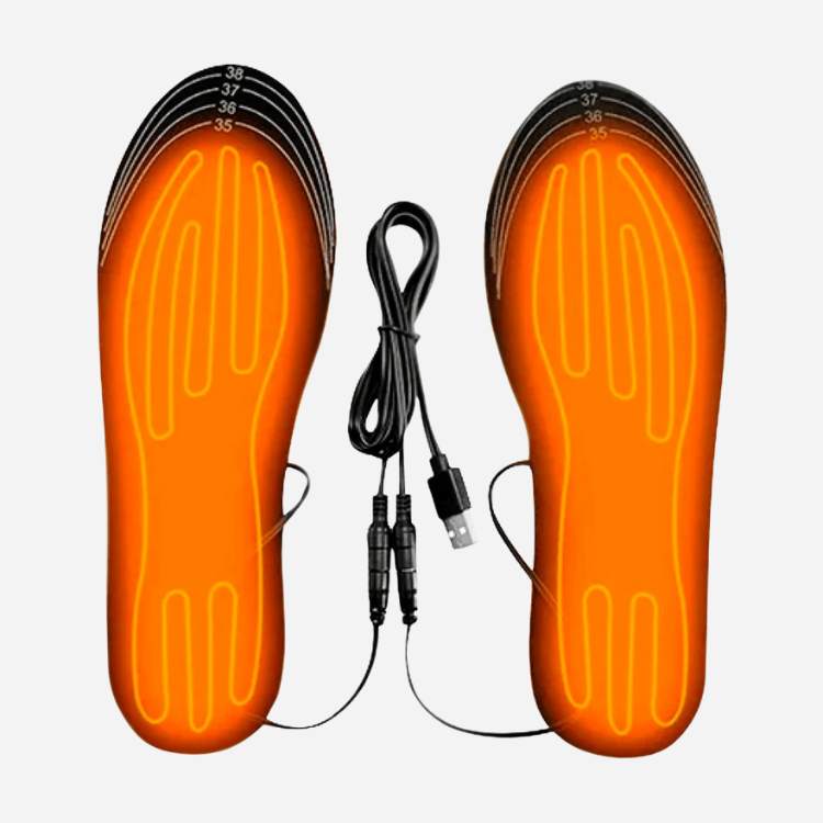 Warm Rechargeable Electric Heated Insoles - Fesara
