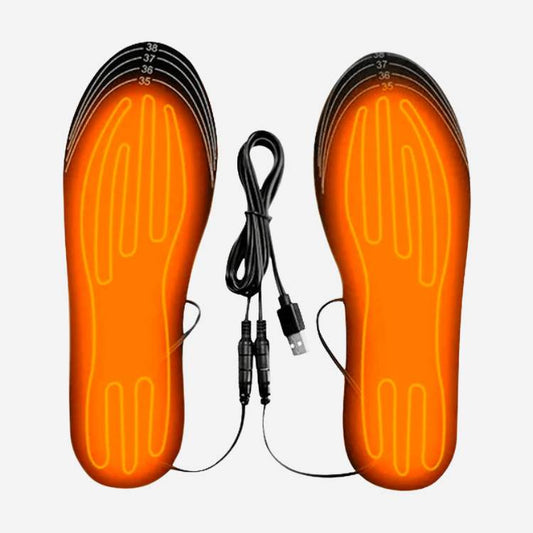 Warm Rechargeable Electric Heated Insoles - Fesara