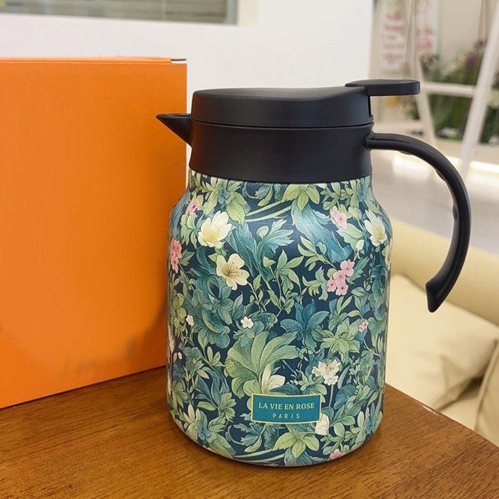 Insulated Stainless Steel 1L Tea Infuser Pot