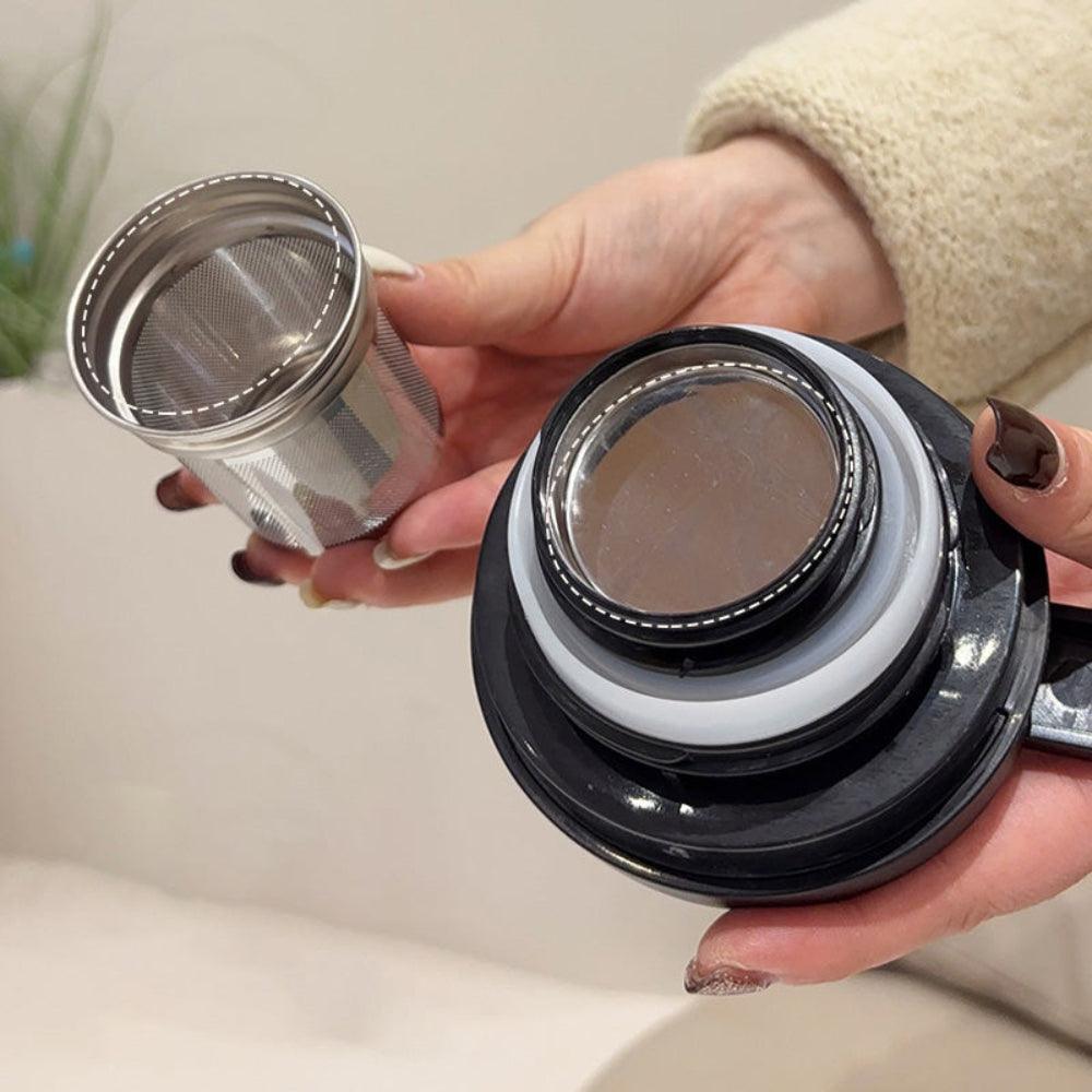 Insulated Stainless Steel 1L Tea Infuser Pot