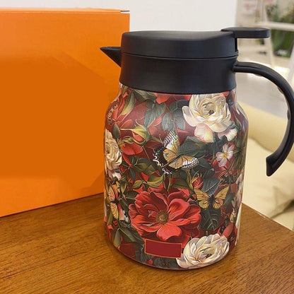 Insulated Stainless Steel 1L Tea Infuser Pot