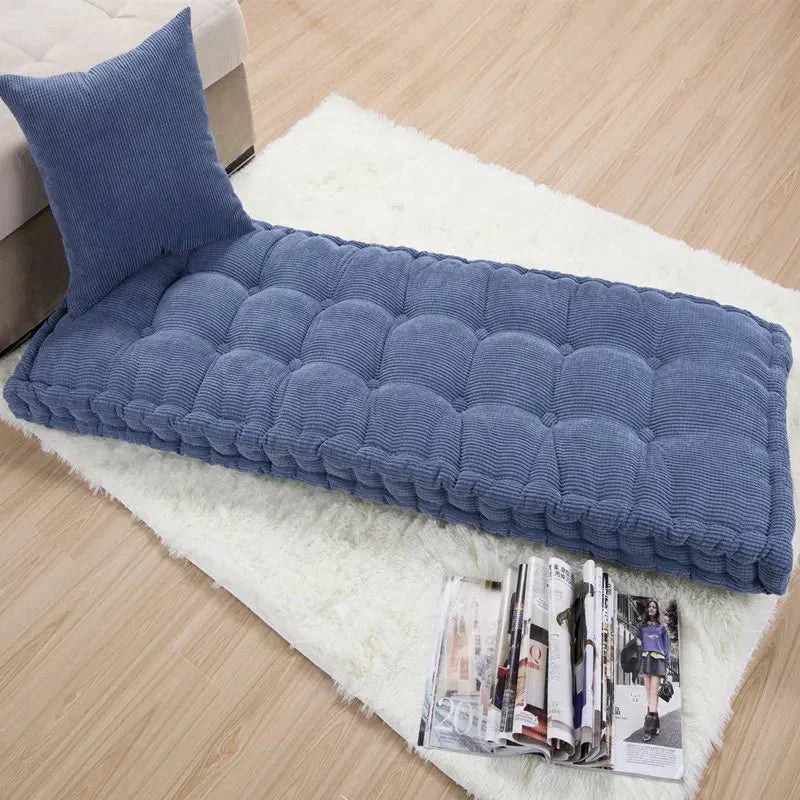 Plush Rectangular Bench Cushion Extra Comfortable Padding
