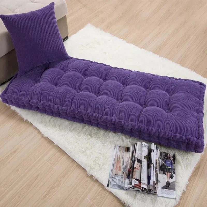 Plush Rectangular Bench Cushion Extra Comfortable Padding - Fesara