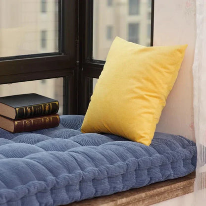 Plush Rectangular Bench Cushion Extra Comfortable Padding