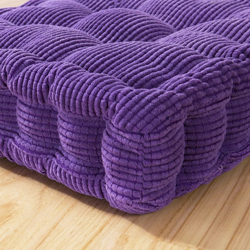 Plush Rectangular Bench Cushion Extra Comfortable Padding