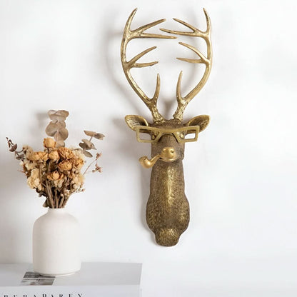 Unique Resin Wildlife Wall Hooks Decor